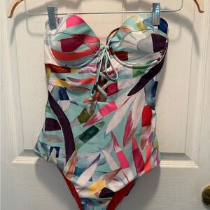 Mara Hoffman Strapless One Piece